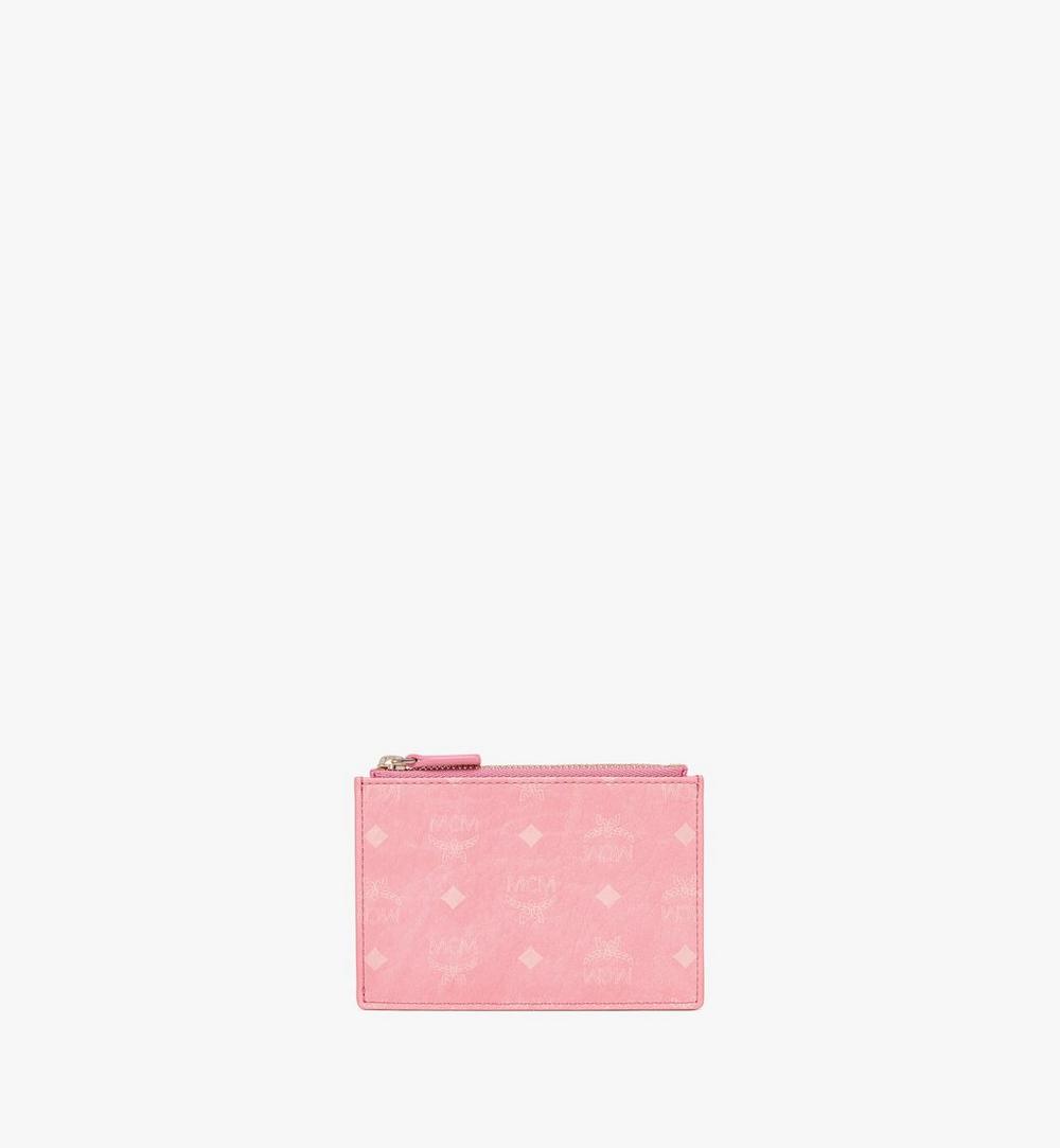 MCM 三つ折財布 ウォレット ピンク 折り財布 小物 レディース 特別オファー